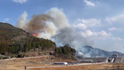 JAPONYA, – JAPONYA’nın kuzeydoğusunda 26 Şubat’ta başlayan orman yangınında yaklaşık