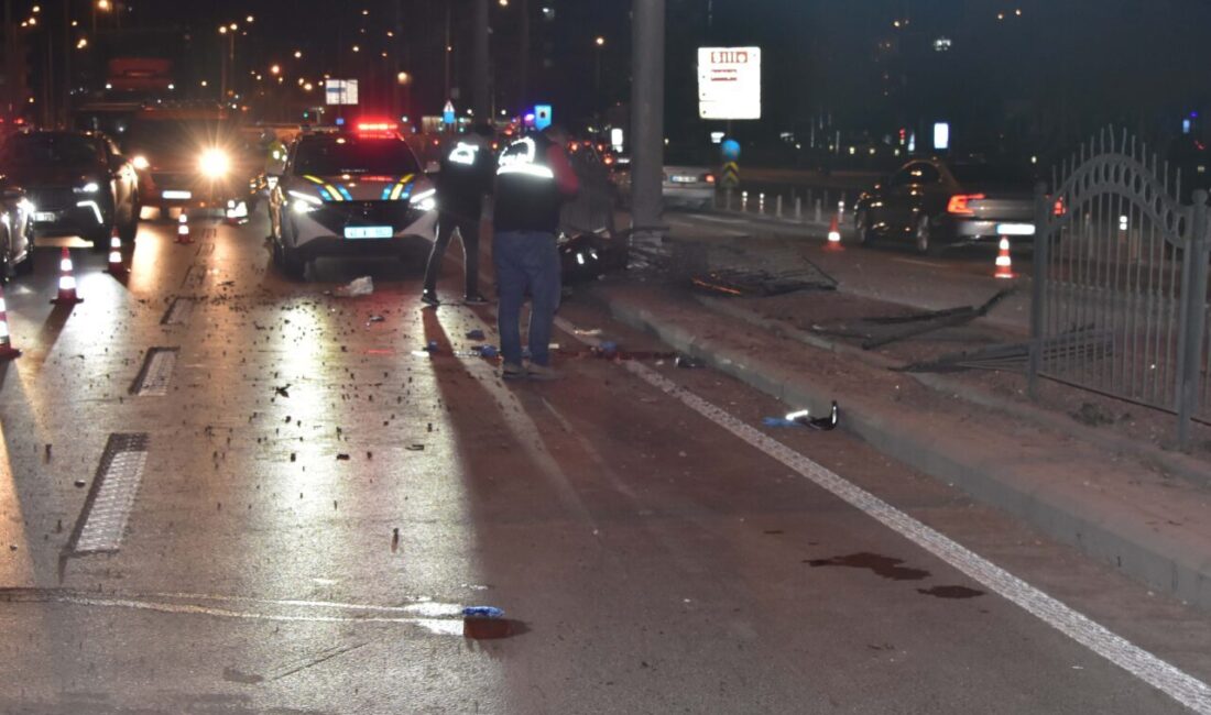 İsmail AKKAYA/ KONYA, – KONYA’da, aşırı hızlı iki motosikletin çarpıştığı