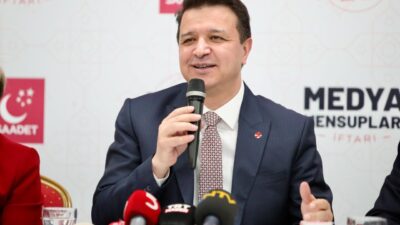 Samet ÖKSÜZ-Canberk ÖZTÜRK/ANKARA, – SAADET Partisi Genel Başkanı Mahmut Arıkan,