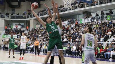 DENİZLİ, – BASKETBOL Süper Ligi’nde bitime 8 maç kala düşme