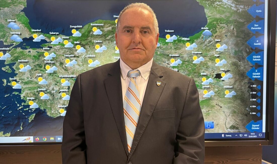 Gizem CENGİL- Mikail KARAMAN/ANKARA, – METEOROLOJİ Genel Müdürlüğü Hava Tahmin