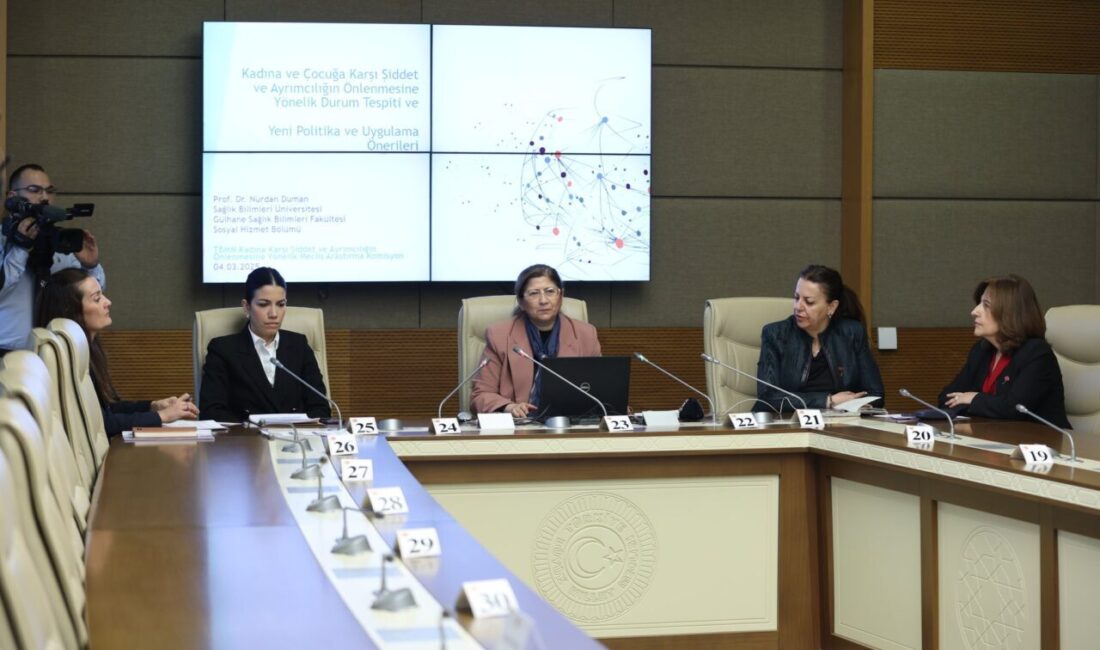 Aliekber METE/ ANKARA, – TBMM Kadına Karşı Şiddet ve Ayrımcılığı