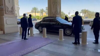 SUUDİ ARABİSTAN, – RUS heyeti Riyad’daki Rusya-ABD görüşmelerinin yapıldığı alana