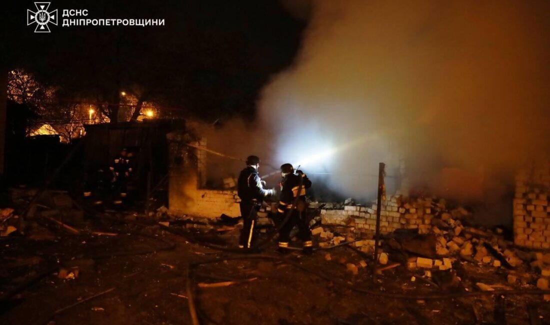 UKRAYNA, – RUSYA, Ukrayna’nın Dnipro kentine hava saldırısı düzenledi. Saldırıda