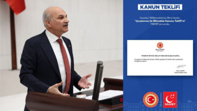 ANKARA, – SAADET Partisi İstanbul Milletvekili Birol Aydın, Türkiye’de uyuşturucu