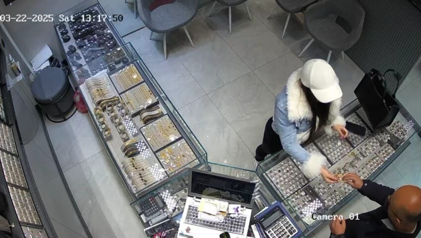 Fahrettin TOKER/KIRŞEHİR, – KIRŞEHİR’de kuyumculara sahte altın bilezik satıp yaklaşık