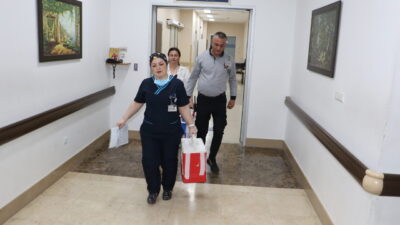 Gökhan İÇKİLLİ/SAMSUN, – SAMSUN’da beyin kanaması sonucu hastaneye kaldırılan ve