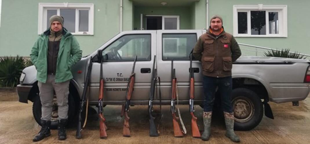 Gökhan İÇKİLLİ/SAMSUN, – SAMSUN’da belgesiz avlanan 2 kişiye süreleri dışında