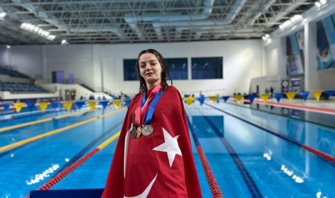 ESKİŞEHİR, – DÜNYA ve Avrupa Şampiyonu paralimpik takımı milli yüzücüsü