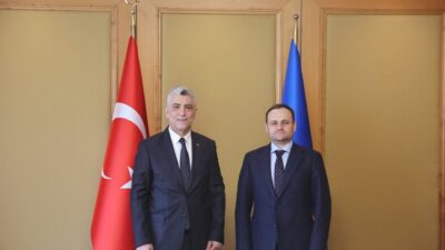 UKRAYNA, – TİCARET Bakanı Ömer Bolat, resmi ziyarette bulunmak üzere