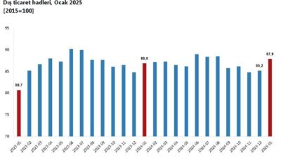 ANKARA, – TÜRKİYE İstatistik Kurumu (TÜİK), ocak ayında dış ticaret
