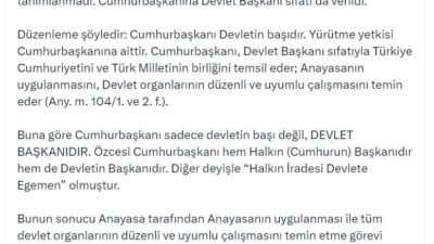 ANKARA, – CUMHURBAŞKANI Başdanışmanı Mehmet Uçum, “Cumhurbaşkanına saygı gösterilmesi: Birincisi