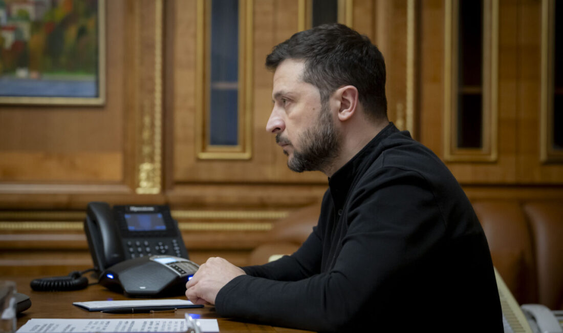 UKRAYNA, – UKRAYNA Devlet Başkanı Volodimir Zelenskiy, ABD Başkanı Donald