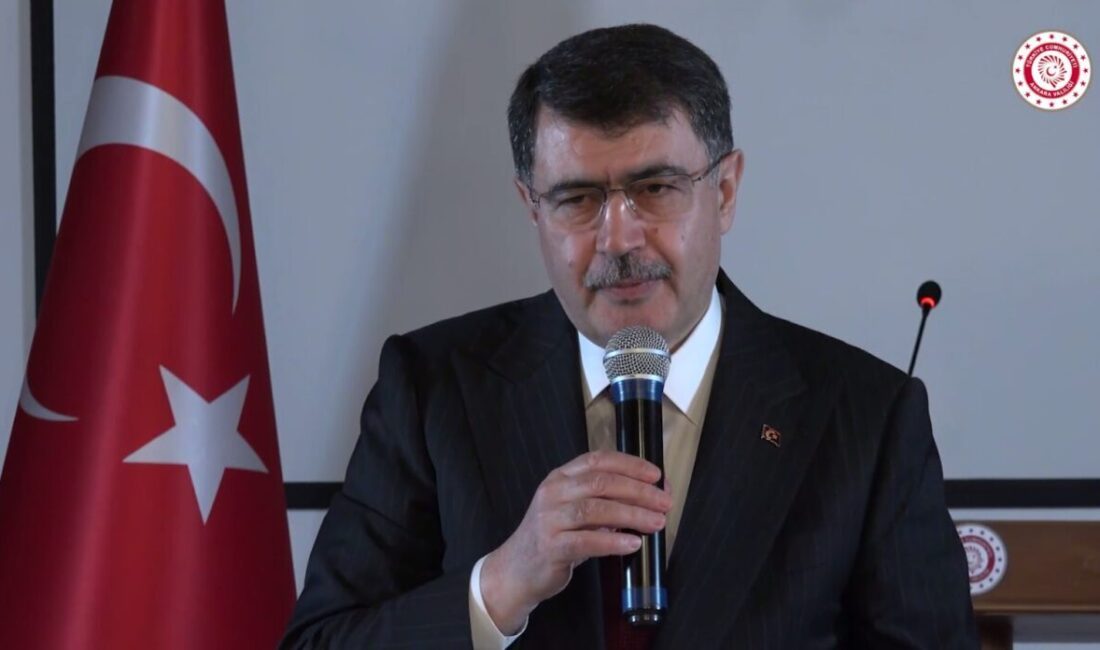 ANKARA, – ANKARA Valisi Vasip Şahin, “Ankara’nın son 1-2 yıldır