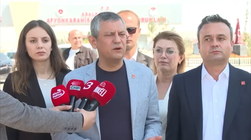 Cumhuriyet Halk Partisi Genel Başkanı Özgür Özel, 26 Ağustos 2025’te