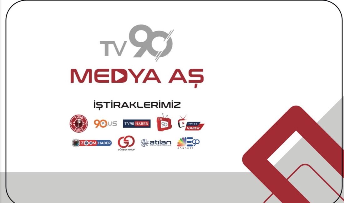 Türkiye’nin dijital dönüşüm vizyonuna paralel olarak, TV90 Medya A.Ş., televizyon,