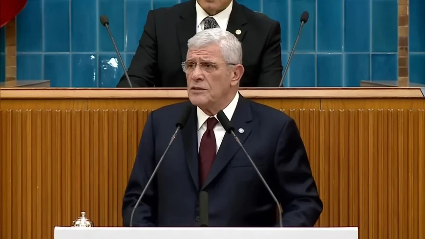 İYİ Parti Genel Başkanı Musavat Dervişoğlu, partisinin TBMM Grup Toplantısı’nda