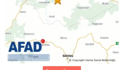 İçişleri Bakanı Ali Yerlikaya, Balıkesir’in Sındırgı ilçesinde meydana gelen 6,1