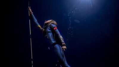 Milli sporcu Şahika Ercümen, Gazze halkına dayanışma mesajı vermek amacıyla