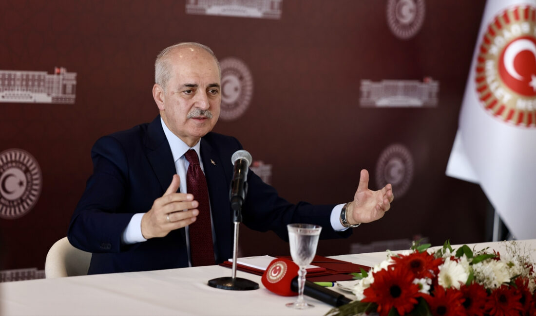 TBMM Başkanı Numan Kurtulmuş, Türkiye’nin kısa sürede önemli bir mesafe