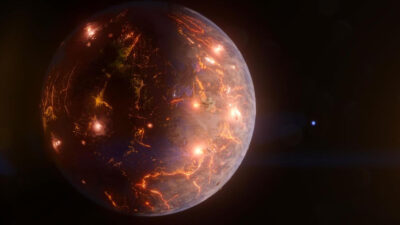 Yaklaşık 4,5 milyar yıl önce Mars büyüklüğünde Theia adı verilen