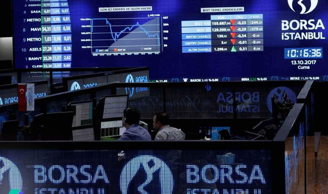 Borsa İstanbul’da BIST 100 endeksi, güne yüzde 0,09 azalışla 11.338,73