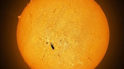 Gökyüzü fotoğrafçısı Andrew McCarthy, atmosferde hızla süzülen bir paraşütçünün tam