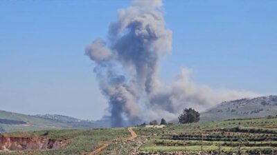 İsrail savaş uçakları, Lübnan’ın güneyindeki Sur kentine bağlı 2 beldeye