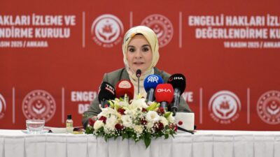 Aile ve Sosyal Hizmetler Bakanı Mahinur Özdemir Göktaş, “İstihdamda, engelli