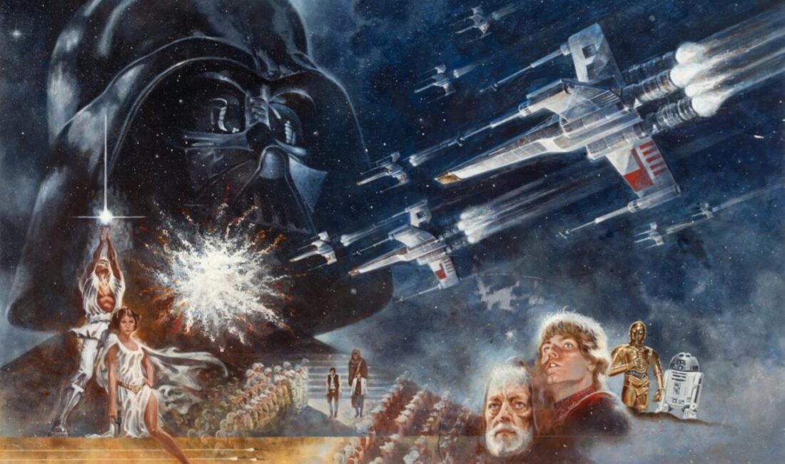 Yıldız Savaşları (Star Wars) filminin 50 yıl önce tanıtımını yapan