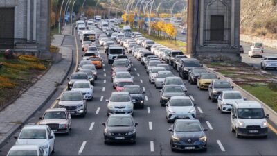 Türkiye’de trafiğe kayıtlı motorlu kara taşıtlarının 2020-2024 döneminde katettiği toplam