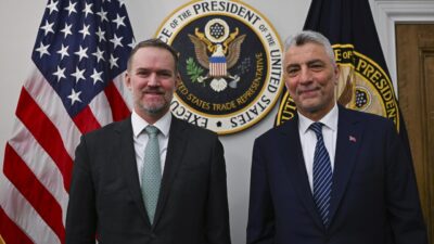 Ticaret Bakanı Ömer Bolat, ABD Ticaret Temsilcisi Jamieson Greer ile