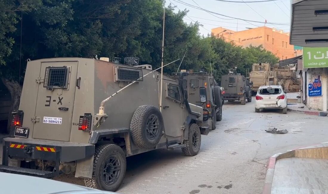 Katil İsrail askerleri, işgal altındaki Batı Şeria’nın Cenin kentine düzenlediği