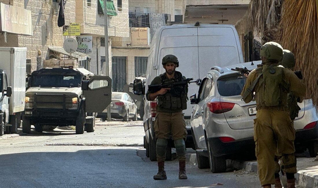 İsrail ordusu, işgal altındaki Batı Şeria’nın güneyinde bulunan El Halil