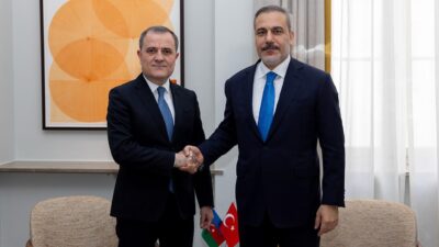 Dışişleri Bakanı Hakan Fidan, Azerbaycan Dışişleri Bakanı Ceyhun Bayramov ile