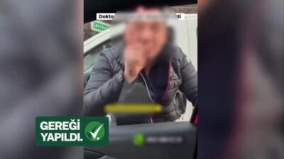 İstanbul Ataşehir’de trafikte tartıştığı bir kadın sürücüye hakaret ederek, aracına