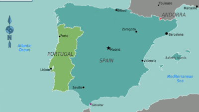 Yeni jeodinamik veriler, İspanya ve Portekiz’i kapsayan İberya Yarımadası’nın kıtasal