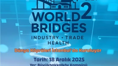 İstanbul’da 18 Aralık 2025’te yapılacak olan 2nd World Bridges |