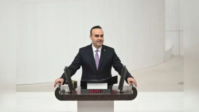 TBMM Genel Kurulu’nun dördüncü oturumunda yürütme adına söz alan Sanayi