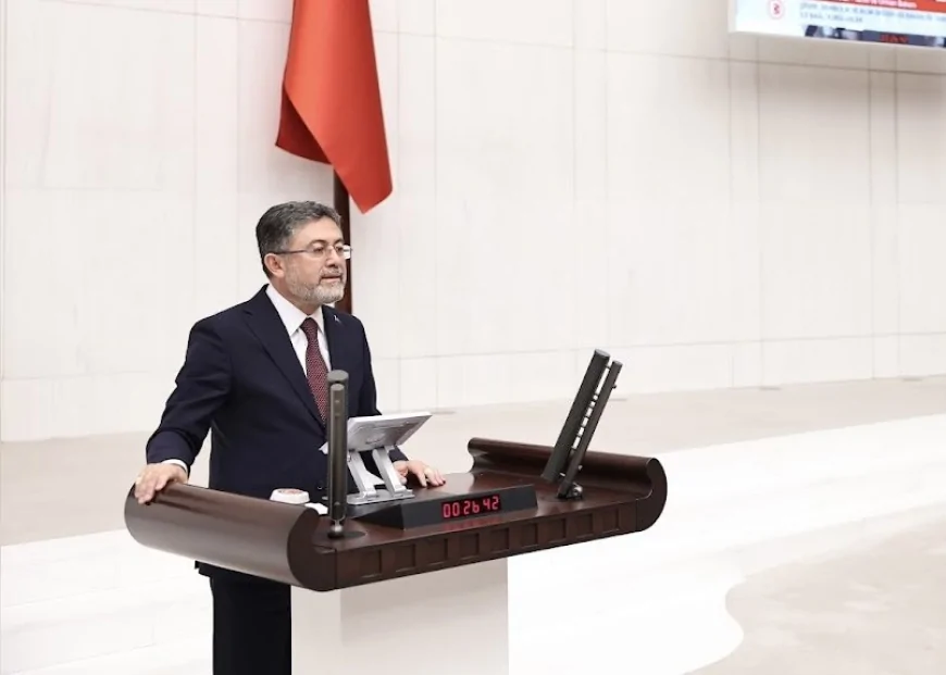 TBMM Genel Kurulunda söz alan Tarım ve Orman Bakanı İbrahim