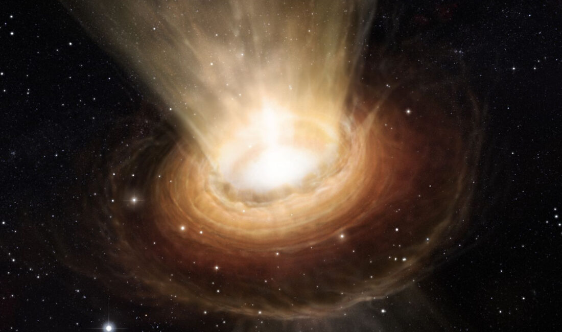 Uzaydaki bir kara delikte yaşandığı belirtilen ve daha önce görülmemiş