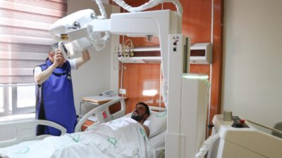 Yerli ve milli imkanlarla ASELSAN tarafından geliştirilen Mobil Dijital Röntgen