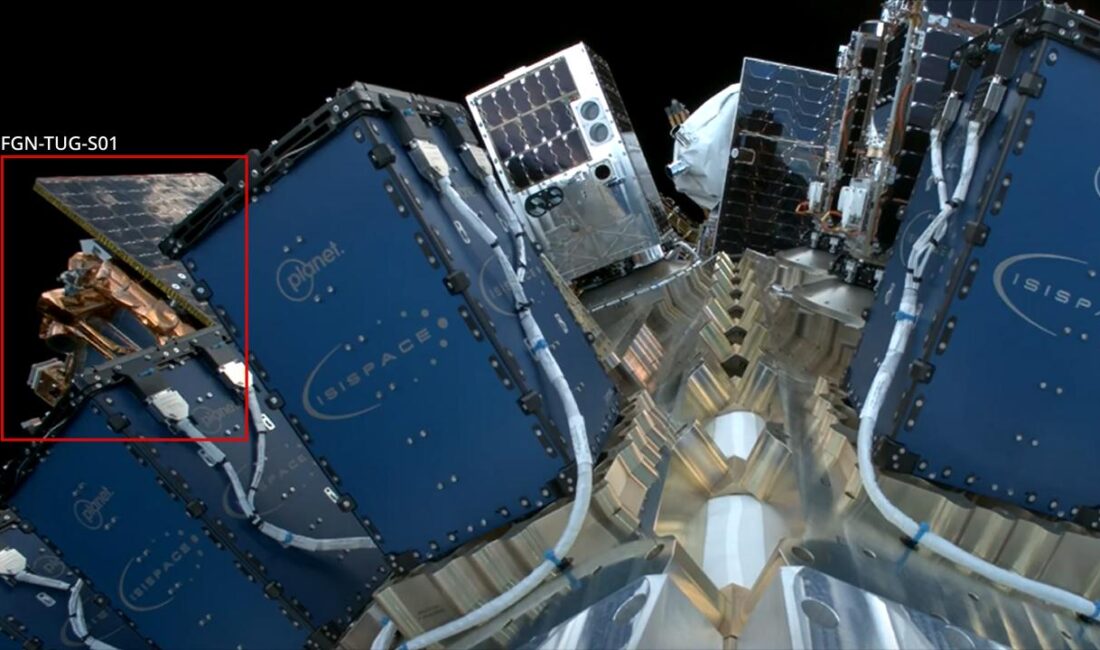 Fergani Uzay tarafından tamamen milli imkânlarla geliştirilen Türkiye’nin ilk yörünge