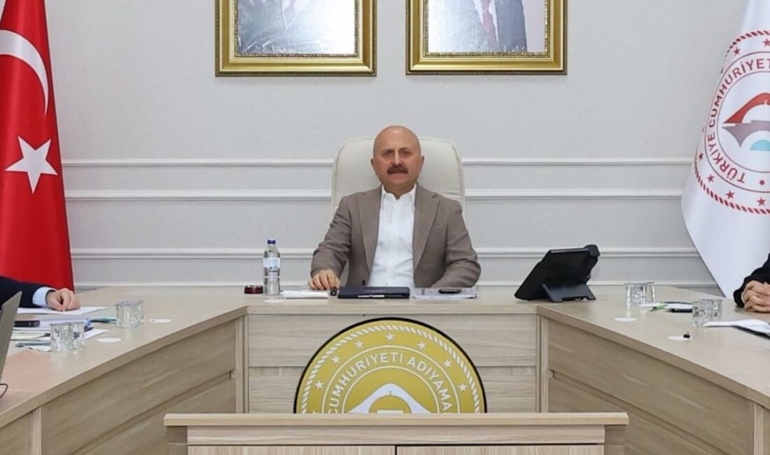 Haftalık Koordinasyon Toplantısı'nda konuşan Adıyaman Valisi Dr. Osman Varol, "İlimizin