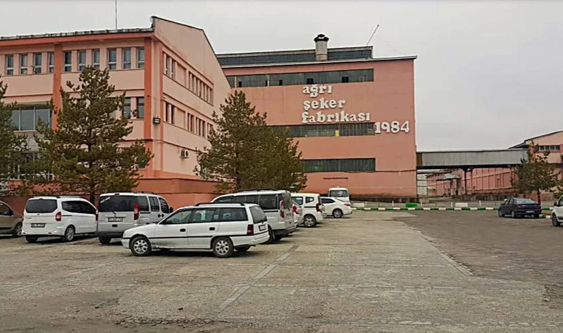Ağrı Şeker Fabrikası, yaptığı duyuruyla kampanya dönemi için meydan, ham