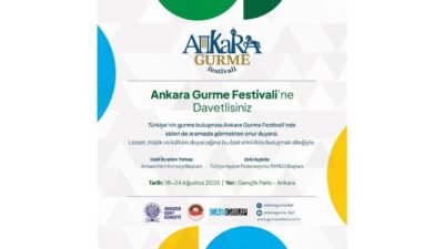 Ankara’da ilk kez düzenlenecek olan Ankara Gurme Festivali, Türkiye’nin dört