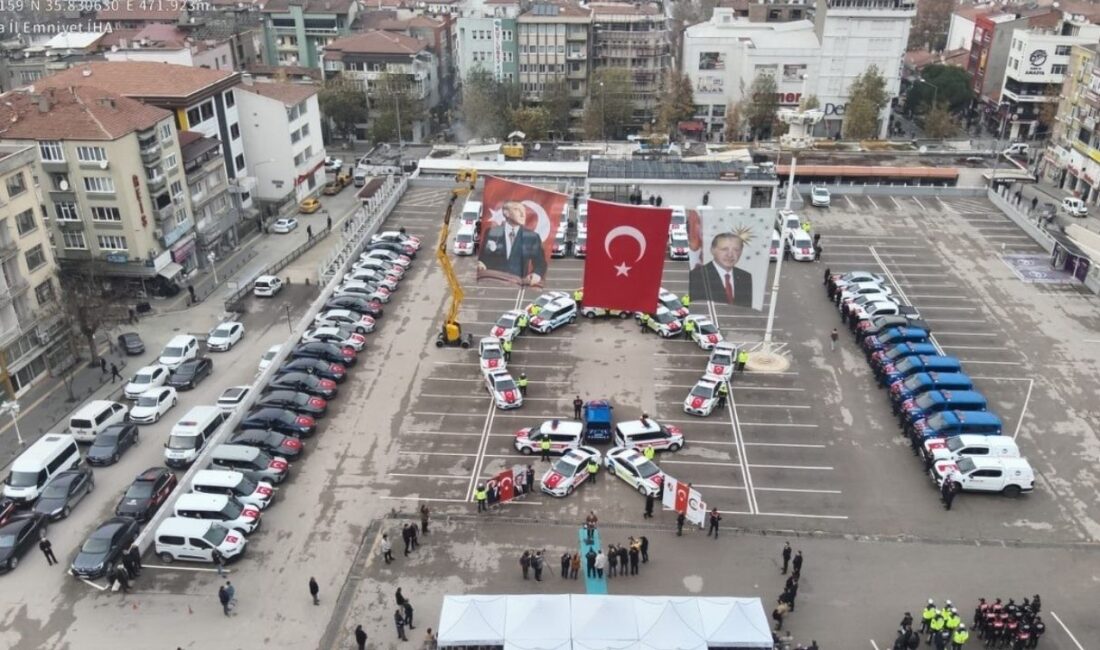 Amasya’da emniyet ve jandarma teşkilatlarına tahsis edilen 71 yeni hizmet
