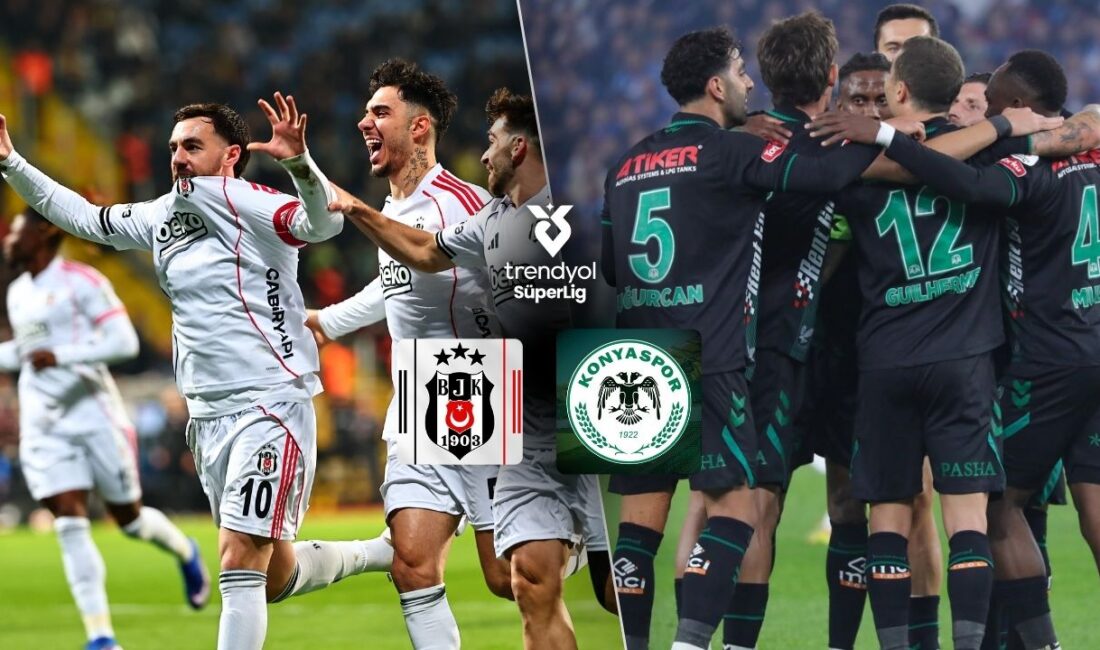 Beşiktaş, Trendyol Süper Lig’in 20. haftasında sahasında TÜMOSAN Konyaspor ile