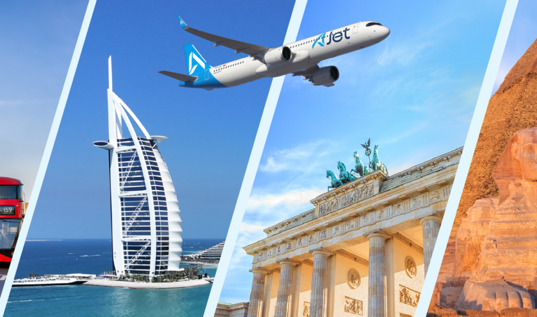 Türkiye’nin erişilebilir fiyatlı hava yolu şirketi AJet, yurt dışı bağlantılı