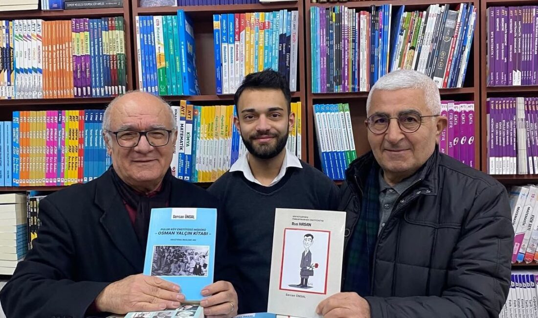 Araştırmacı Yazar Sercan Ünsal'ın yeni kitapları raflarda yerini aldı.